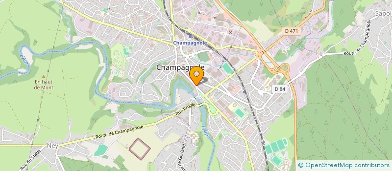 localisation de l'entreprise A'CORPS PARFAIT à CHAMPAGNOLE