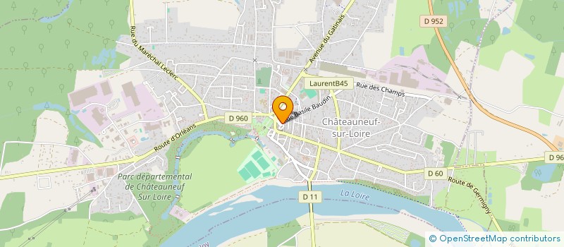 localisation de l'entreprise A CORPS PARFAIT à CHATEAUNEUF-SUR-LOIRE