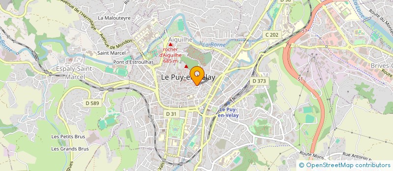 localisation de l'entreprise A CORPS PRESENT à LE PUY-EN-VELAY