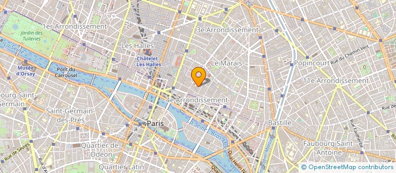 localisation de l'entreprise A CORPS, VOIX ET AME  PARIS