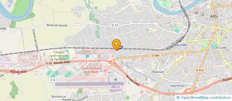 localisation de l'entreprise A CORPS ZEN  ALBI