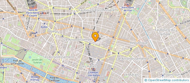 localisation de l'entreprise A COSMO GROUP HOLDING  PARIS