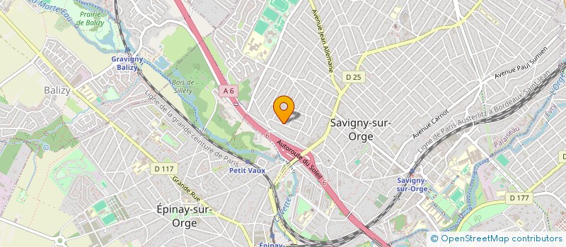 localisation de l'entreprise A COTE à SAVIGNY-SUR-ORGE