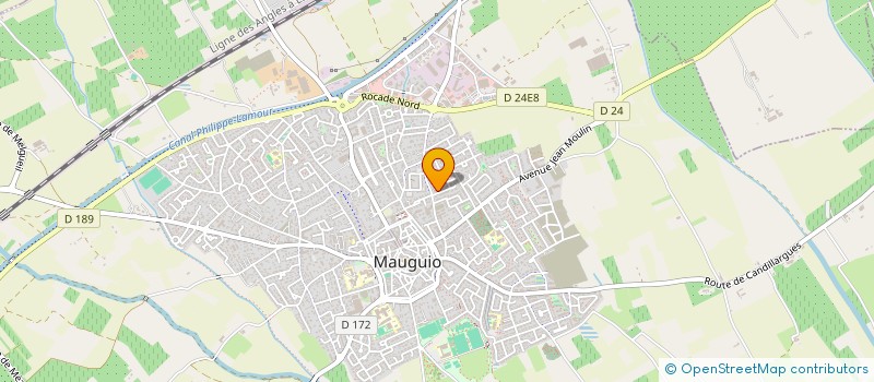 localisation de l'entreprise A COTE  MAUGUIO