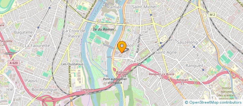 localisation de l'entreprise A COTE DE TOI à TOULOUSE