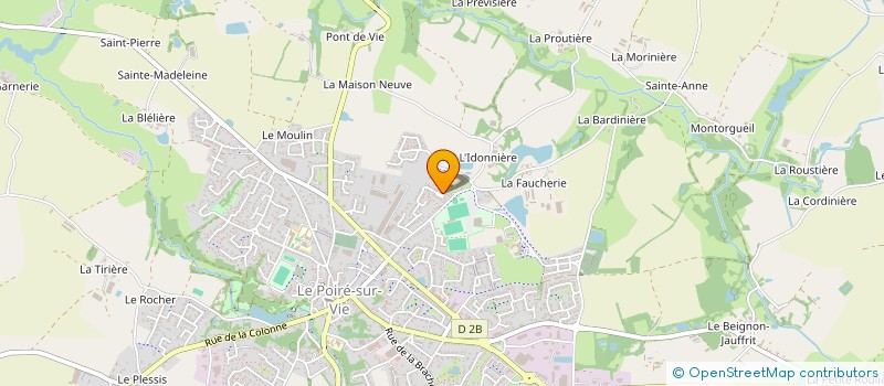 localisation de l'entreprise A COUP DE REVES, L'HANDI-MONDE DE MATHILDE à LE POIRE-SUR-VIE