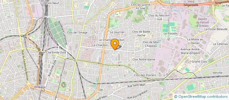 localisation de l'entreprise A COURT D'EAU à ORLEANS