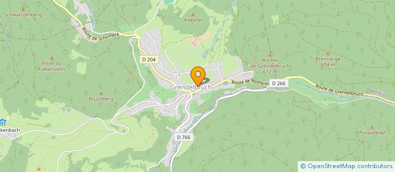 localisation de l'entreprise A COUVERT à GRENDELBRUCH