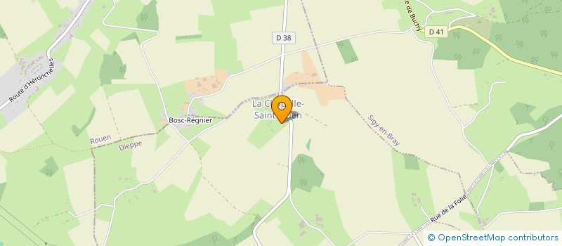 localisation de l'entreprise A&CR  LA CHAPELLE-SAINT-OUEN