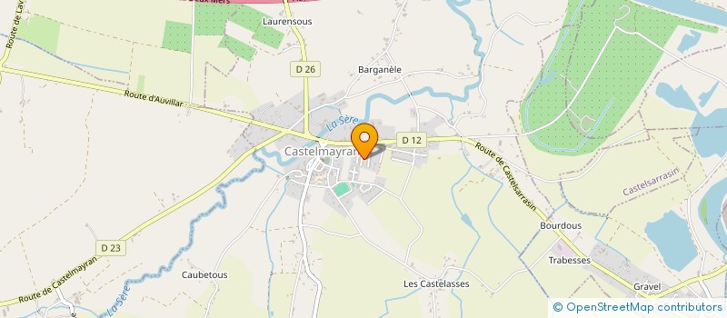 localisation de l'entreprise A CROCHE CHOEUR  CASTELMAYRAN