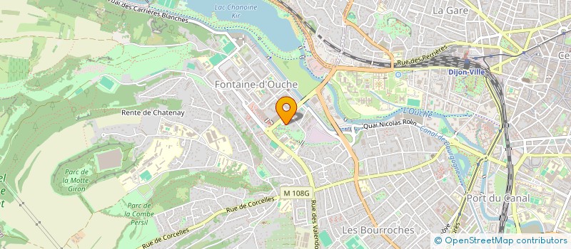 localisation de l'entreprise A CROCHE COEUR  DIJON