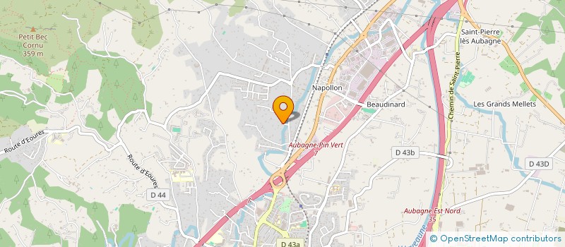 localisation de l'entreprise A CRU & A COEUR  AUBAGNE