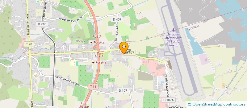 localisation de l'entreprise A CUCINA D'ASIE à LUCCIANA