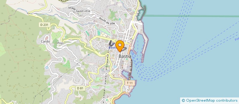 localisation de l'entreprise A CULOMBA à BASTIA