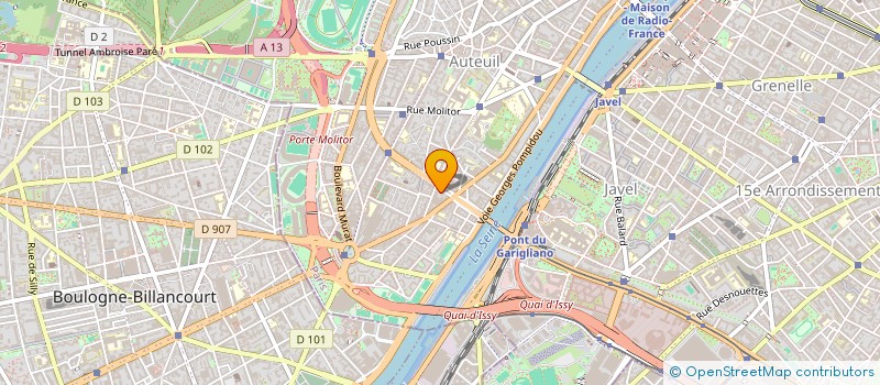 localisation de l'entreprise A.D  PARIS