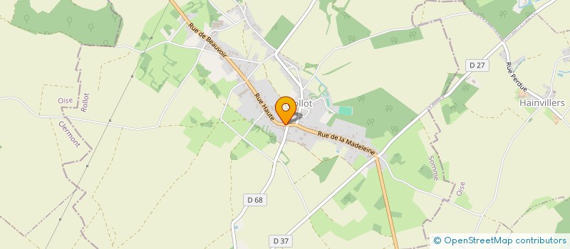 localisation de l'entreprise A.D  ROLLOT