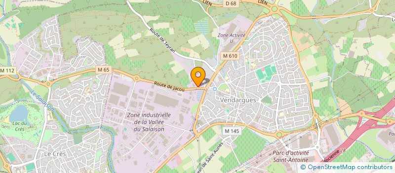 localisation de l'entreprise A.D.A.AUTO DIFFUSION ACCESSOIRES à VENDARGUES