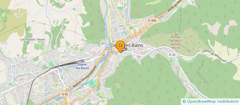 localisation de l'entreprise A D A S E A ASSOCIATION à DIGNE-LES-BAINS
