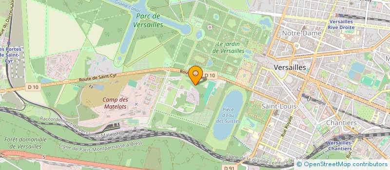 localisation de l'entreprise A D A S I N R A à VERSAILLES