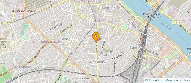 localisation de l'entreprise A D A T A  BORDEAUX