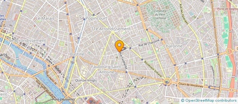 localisation de l'entreprise A.D. & ASSOCCIES  PARIS