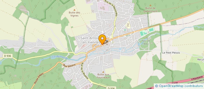 localisation de l'entreprise A D B  SAINT-ARNOULT-EN-YVELINES