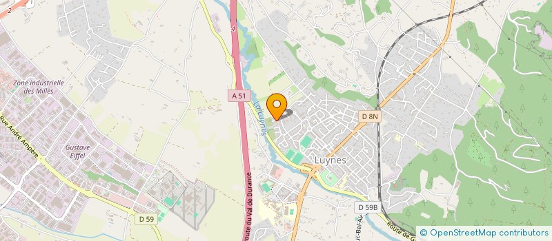 localisation de l'entreprise A.D.B  SAINT-MAXIMIN-LA-SAINTE-BAUME