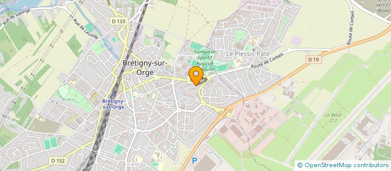 localisation de l'entreprise A.D BTP à BRETIGNY-SUR-ORGE