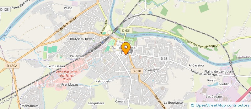 localisation de l'entreprise A&D BUSINESS  SAINT-SULPICE-LA-POINTE