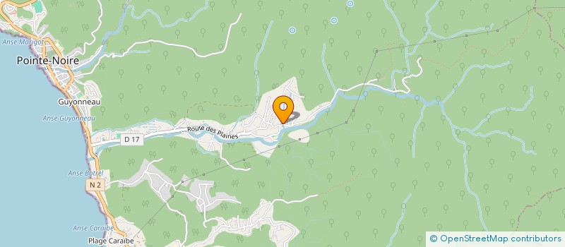 localisation de l'entreprise A.D.C  POINTE NOIRE