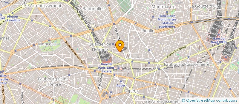 localisation de l'entreprise A.D.COM  PARIS