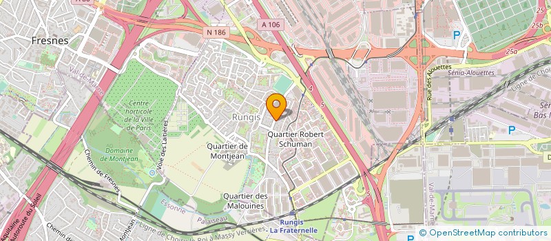 localisation de l'entreprise A & D CONCEPT à RUNGIS