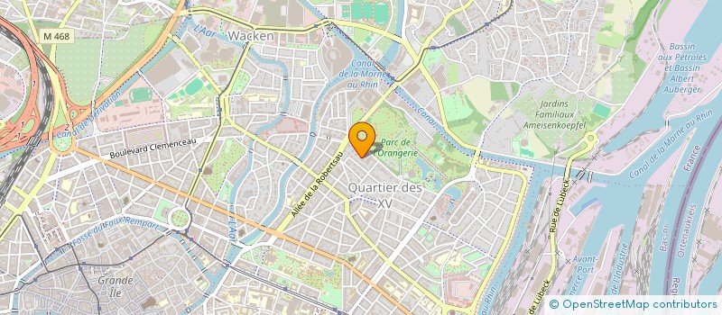 localisation de l'entreprise A.D.D.S à STRASBOURG