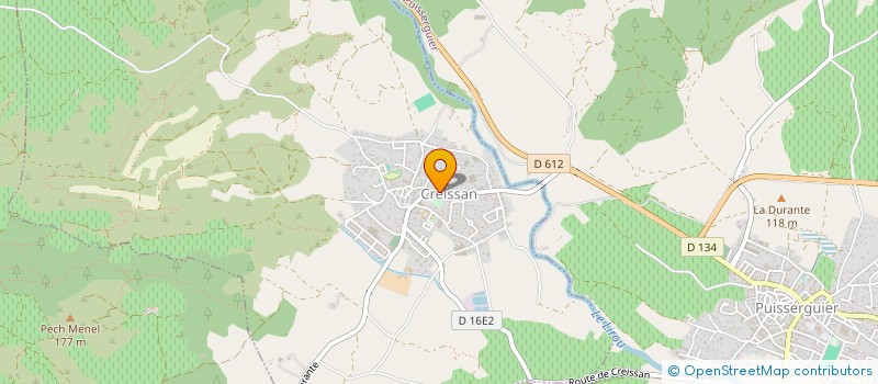 localisation de l'entreprise A.D. DENTAL STUDIO  CREISSAN