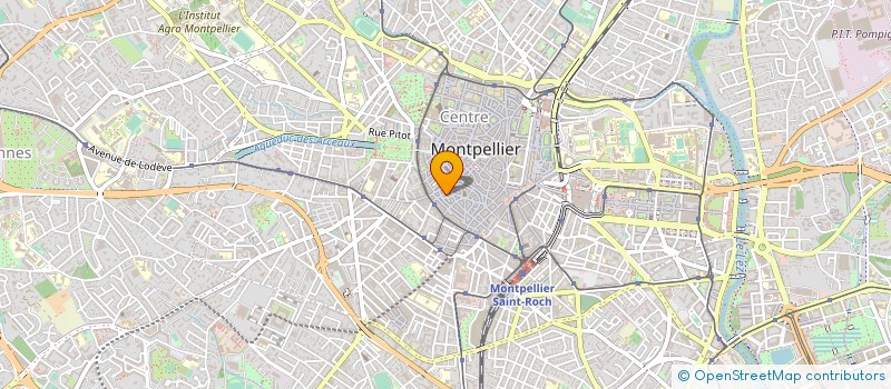 localisation de l'entreprise A.D. DIM à MONTPELLIER