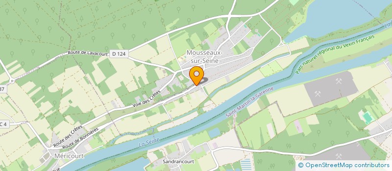 localisation de l'entreprise A  D  E  MERICOURT