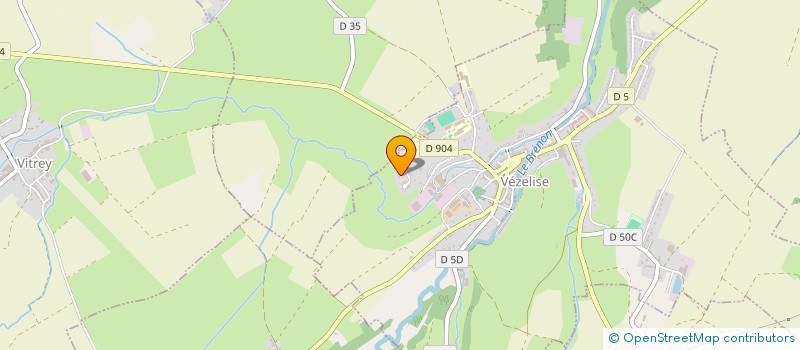 localisation de l'entreprise A.D.E.C.C. LORRAINE  VEZELISE