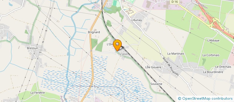 localisation de l'entreprise A.D.E.H.I.A  PONTCHATEAU