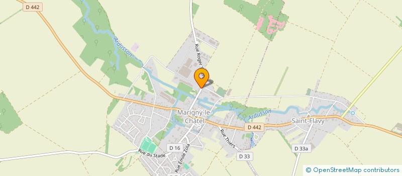 localisation de l'entreprise A D'ELLE  MARIGNY-LE-CHATEL