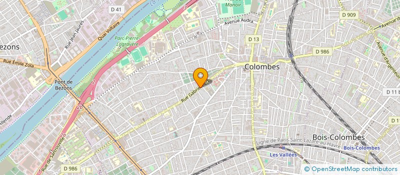 localisation de l'entreprise A D F à COLOMBES