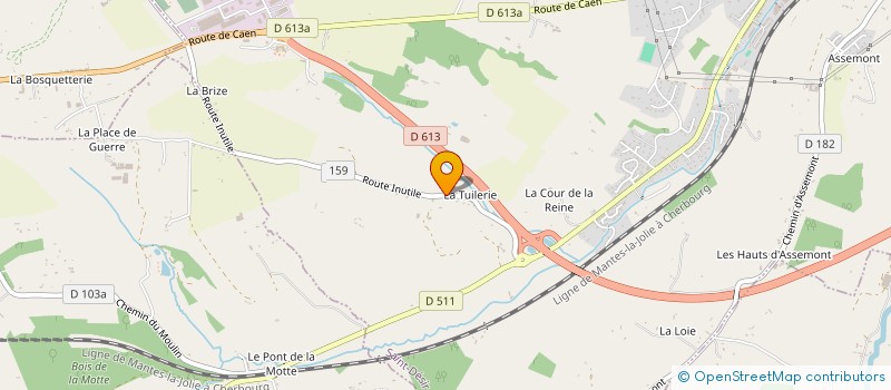 localisation de l'entreprise A D F  SAINT-DESIR