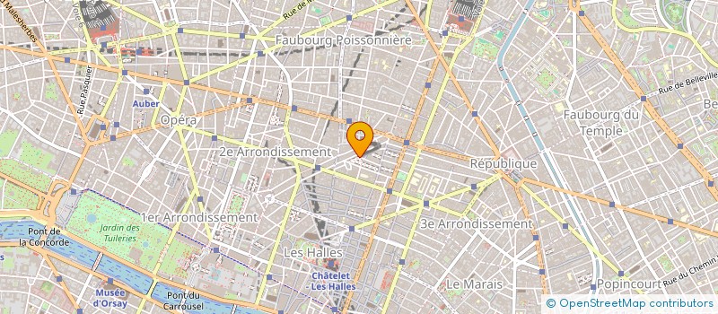 localisation de l'entreprise A-D-G  PARIS