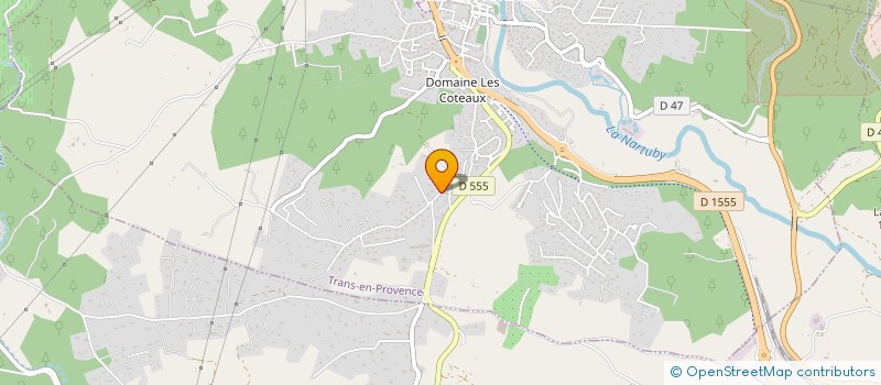 localisation de l'entreprise A.D.G.COM à TRANS-EN-PROVENCE