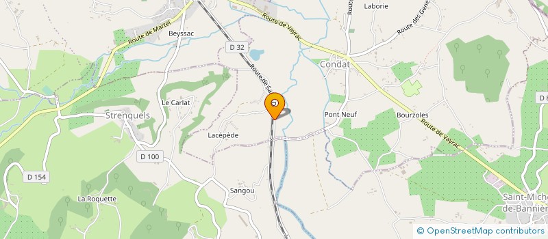 localisation de l'entreprise A D G INTERNATIONAL  VAYRAC