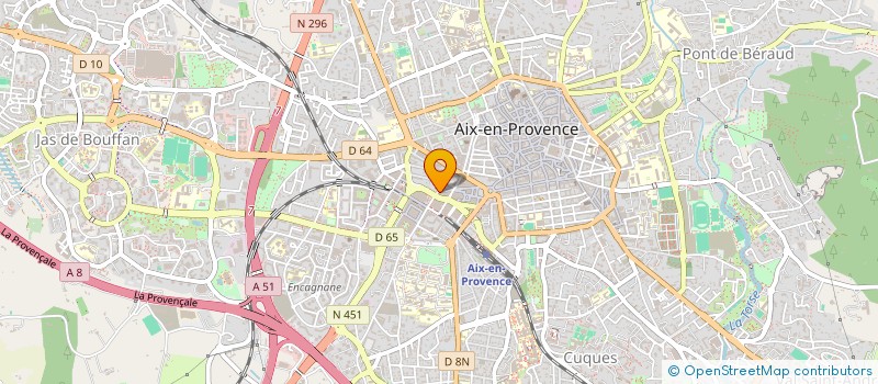 localisation de l'entreprise A.D.H. EXPERTS à AIX-EN-PROVENCE