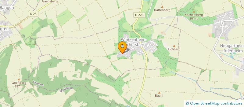 localisation de l'entreprise A.D. HOLDING  WINTZENHEIM-KOCHERSBERG