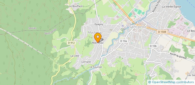 localisation de l'entreprise A.D.HOLDING  SAINT-JORIOZ