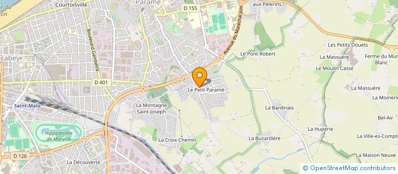 localisation de l'entreprise A.D.I.C.E RENOVATION à SAINT-MALO