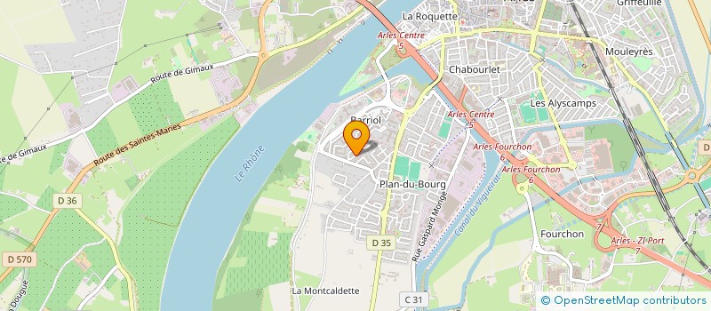 localisation de l'entreprise A D I C TASSO LA FARANDOLE à ARLES