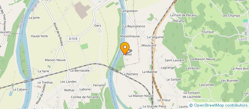 localisation de l'entreprise A.D.I.S. à TREMOLAT